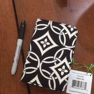 Vera Bradley Concerto fabric journal BNWT